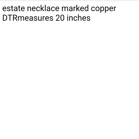 🎀Clearance🎀 JAY KING Heavy Copper AMETHYST 925 NECKLACE ESTATE PIECE 👀 - Picture 9 of 9